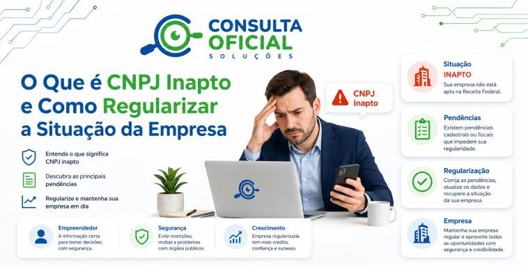 O Que é CNPJ Inapto e Como Regularizar a Situação da Empresa