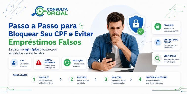 Passo a Passo para Bloquear Seu CPF e Evitar Empréstimos Falsos