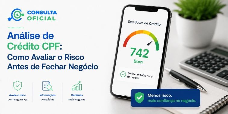 Análise de Crédito CPF: Como Avaliar o Risco Antes de Fechar Negócio