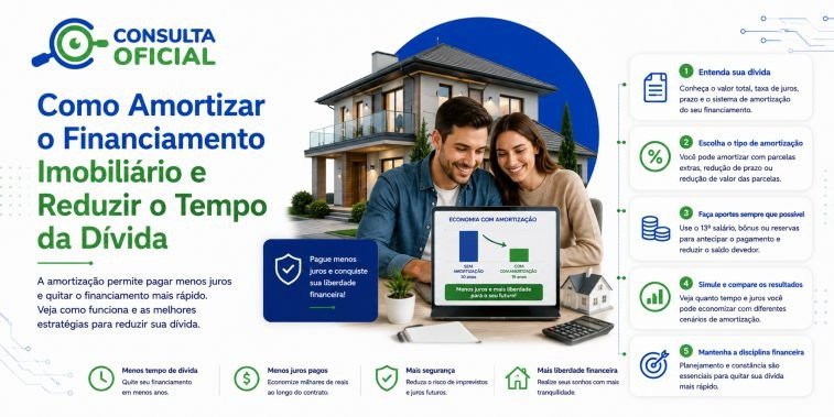 Como Amortizar o Financiamento Imobiliário e Reduzir o Tempo da Dívida