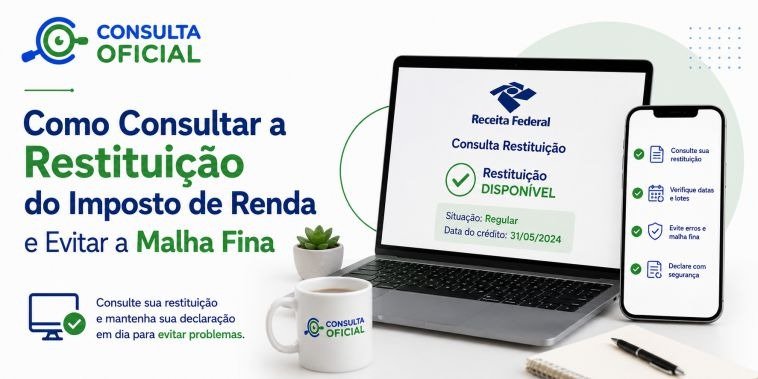 Como Consultar a Restituição do Imposto de Renda e Evitar a Malha Fina