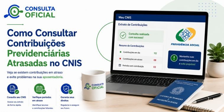 Como Consultar Contribuições Previdenciárias Atrasadas no CNIS