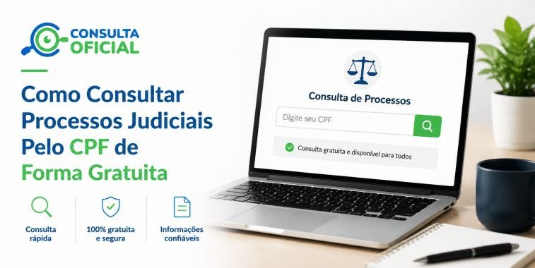 Como Consultar Processos Judiciais Pelo CPF de Forma Gratuita