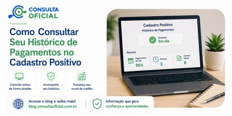 Como Consultar Seu Histórico de Pagamentos no Cadastro Positivo