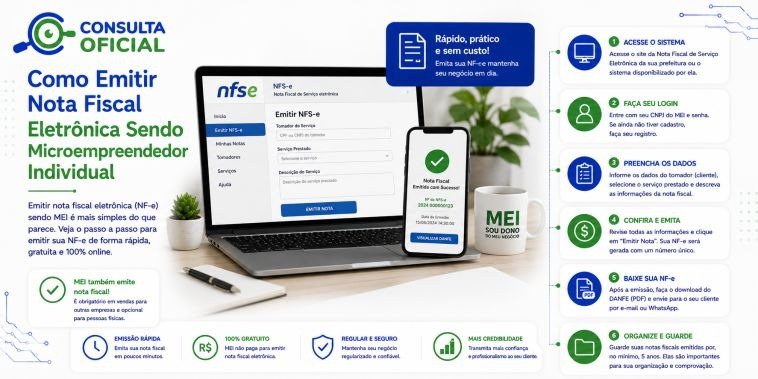 Como Emitir Nota Fiscal Eletrônica Sendo Microempreendedor Individual