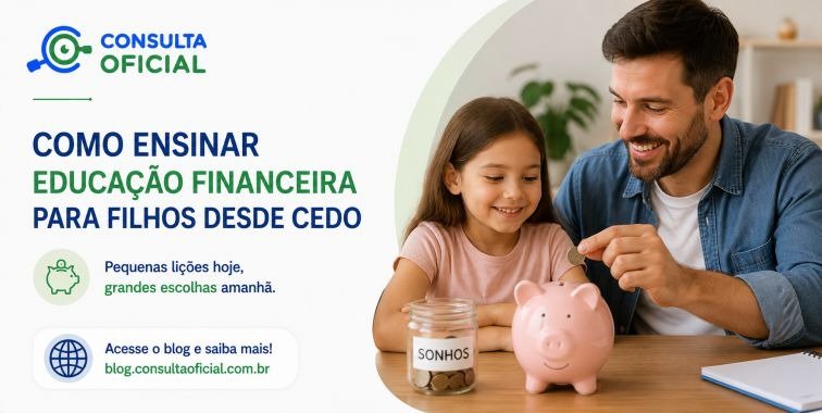 Como Ensinar Educação Financeira Para Filhos Desde Cedo