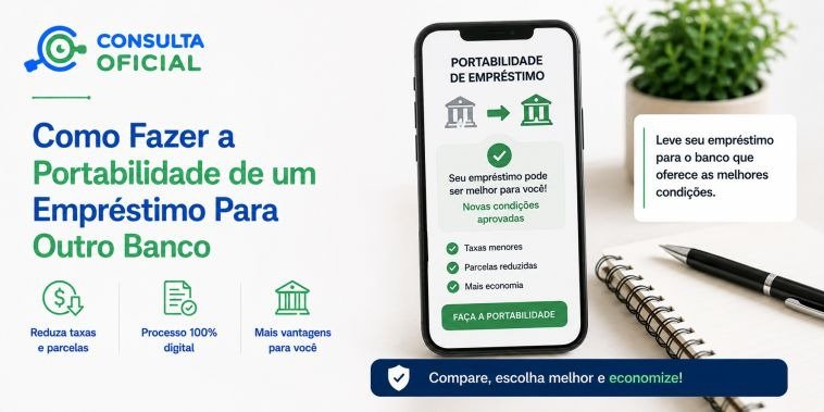 Como Fazer a Portabilidade de um Empréstimo Para Outro Banco