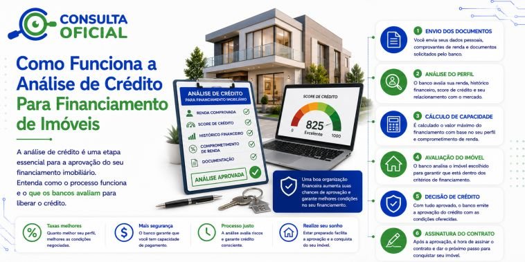 Como Funciona a Análise de Crédito Para Financiamento de Imóveis