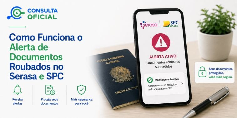 Como Funciona o Alerta de Documentos Roubados no Serasa e SPC