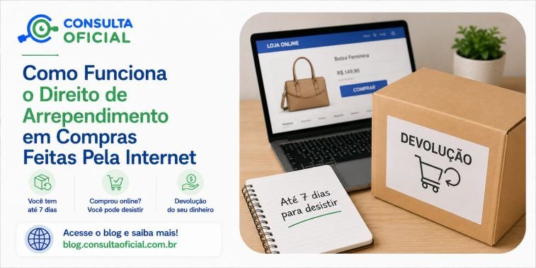 Como Funciona o Direito de Arrependimento em Compras Feitas Pela Internet