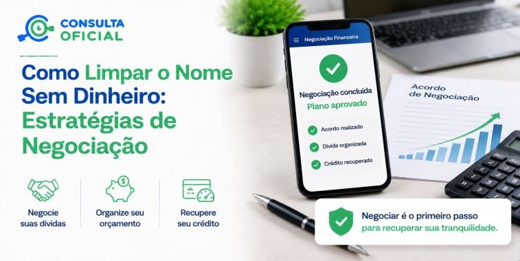 Como Limpar o Nome Sem Dinheiro: Estratégias de Negociação