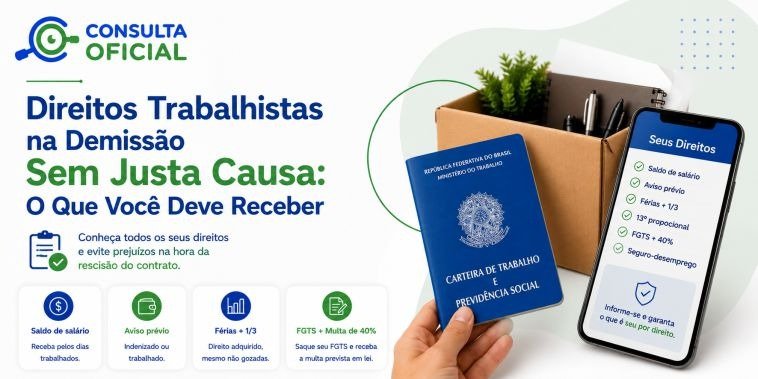Direitos Trabalhistas na Demissão Sem Justa Causa: O Que Você Deve Receber
