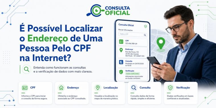 É Possível Localizar o Endereço de Uma Pessoa Pelo CPF na Internet?