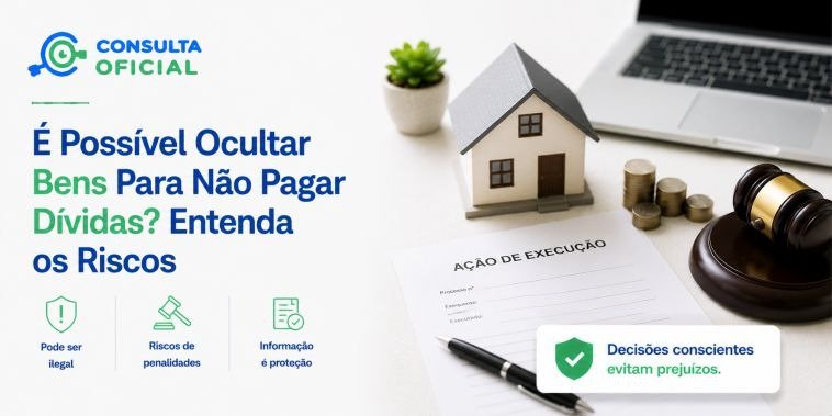 É Possível Ocultar Bens Para Não Pagar Dívidas? Entenda os Riscos