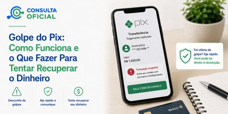 Golpe do Pix: Como Funciona e o Que Fazer Para Tentar Recuperar o Dinheiro