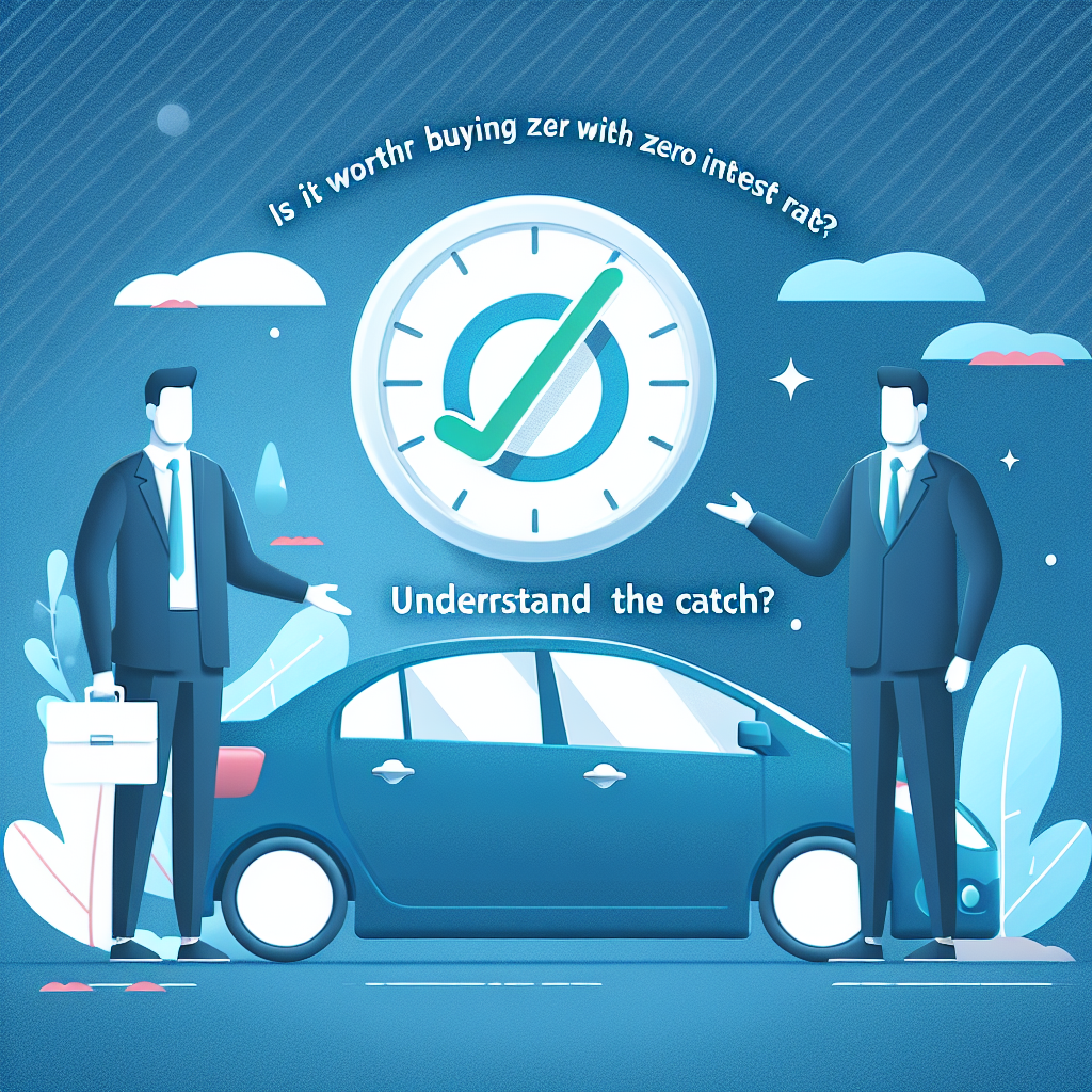 Vale a Pena Comprar Carro Zero com Taxa Zero de Juros? Entenda a Pegadinha