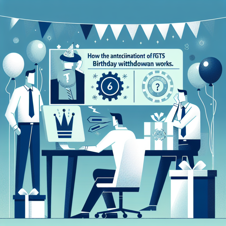 Como Funciona a Antecipação do Saque-Aniversário do FGTS