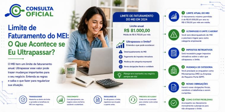 Limite de Faturamento do MEI: O Que Acontece se Eu Ultrapassar?
