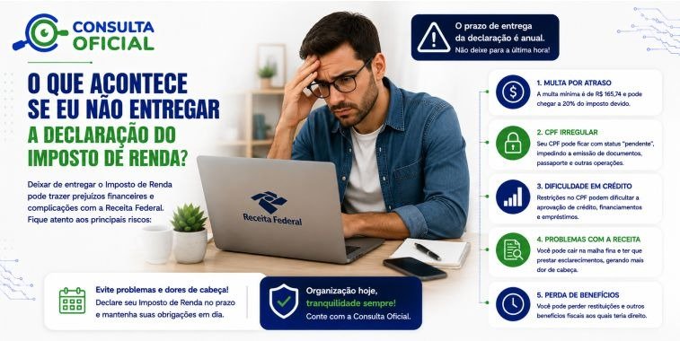 O Que Acontece se Eu Não Entregar a Declaração do Imposto de Renda?