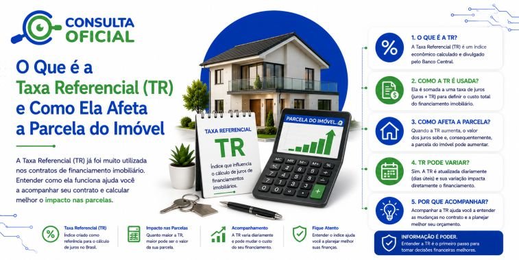 O Que é a Taxa Referencial (TR) e Como Ela Afeta a Parcela do Imóvel