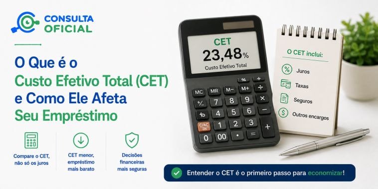 O Que é o Custo Efetivo Total (CET) e Como Ele Afeta Seu Empréstimo