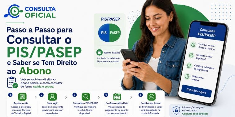 Passo a Passo para Consultar o PIS/PASEP e Saber se Tem Direito ao Abono