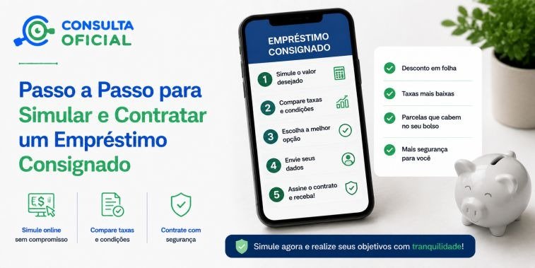Passo a Passo para Simular e Contratar um Empréstimo Consignado