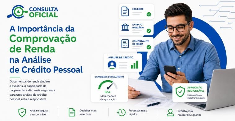 A Importância da Comprovação de Renda na Análise de Crédito Pessoal