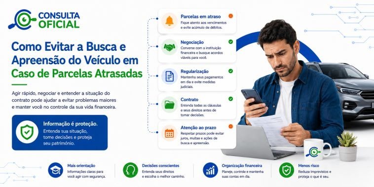 Como Evitar a Busca e Apreensão do Veículo em Caso de Parcelas Atrasadas