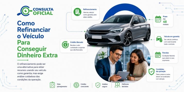 Como Refinanciar o Veículo Para Conseguir Dinheiro Extra