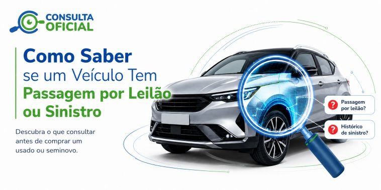 Como Saber se um Veículo Tem Passagem por Leilão ou Sinistro