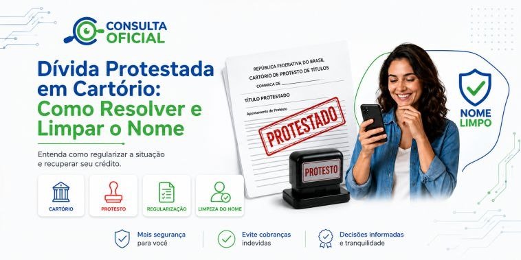 Dívida Protestada em Cartório: Como Resolver e Limpar o Nome