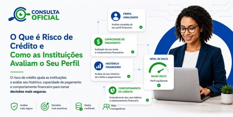O Que é Risco de Crédito e Como as Instituições Avaliam o Seu Perfil
