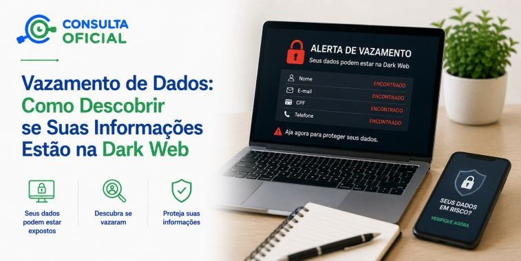 Vazamento de Dados: Como Descobrir se Suas Informações Estão na Dark Web
