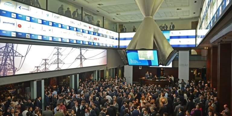 Ibovespa volta aos 174 mil pontos com aposta na Selic, e dólar cai