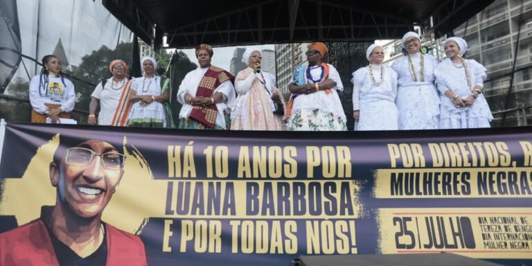 Homenagem a Luana Barbosa marca a 11ª Marcha das Mulheres Negras em SP