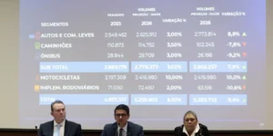 Fenabrave eleva a 8,6% previsão de alta na venda de veículos em 2026